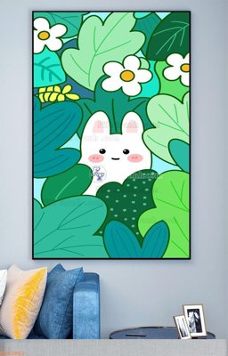 Ảnh gốc File tranh hiện đại pha lê gương KF93962 (độ nét cao) in mica