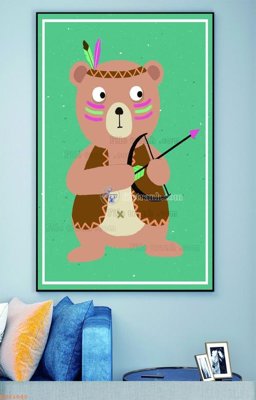 File gốc File tranh hiện đại pha lê gương KF94040 (trang trí) cho phòng khách