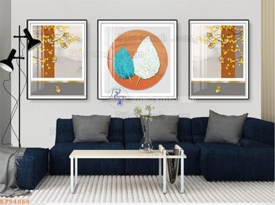 Download file gốc File tranh hiện đại pha lê gương KF94068 (in mica) trong suốt