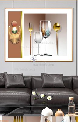 Tệp tin gốc File tranh hiện đại pha lê gương KF94188 (dùng cho in ấn) chuyên nghiệp