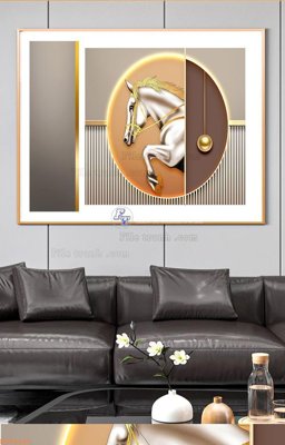 File tranh File tranh hiện đại pha lê gương KF94205 (bản gốc) treo phòng ăn