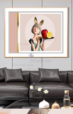 File tranh File tranh hiện đại pha lê gương KF94257 (gốc) in backlit film