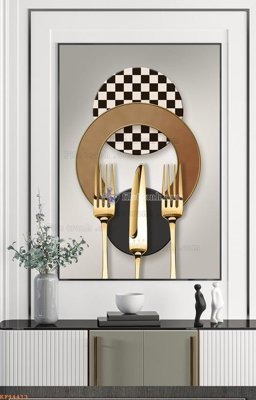 File tranh File tranh hiện đại pha lê gương KF94413 (ảnh gốc) độc quyền