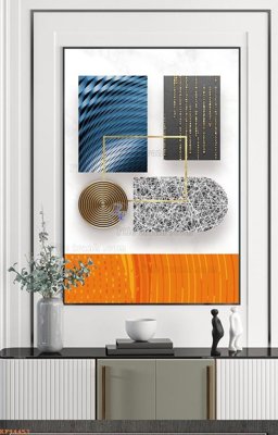 Tải file File tranh hiện đại pha lê gương KF94451 (PSD) cho in tranh 3D