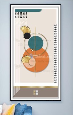 Tải file File tranh hiện đại pha lê gương KF94695 (gốc) làm tranh treo tường