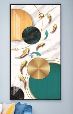 Tải file gốc File tranh hiện đại pha lê gương KF94736 dùng cho in ấn