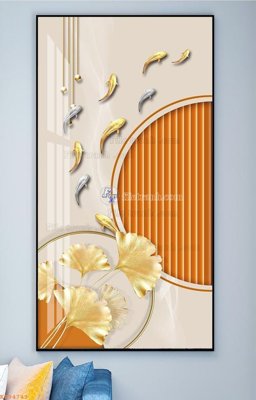 File tranh File tranh hiện đại pha lê gương KF94743 (bản gốc) in lụa 3D