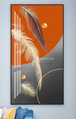 File gốc File tranh hiện đại pha lê gương KF94753 (phiên bản chuẩn) để in ấn