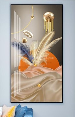 File tranh File tranh hiện đại pha lê gương KF94754 (ảnh gốc) không bị mờ