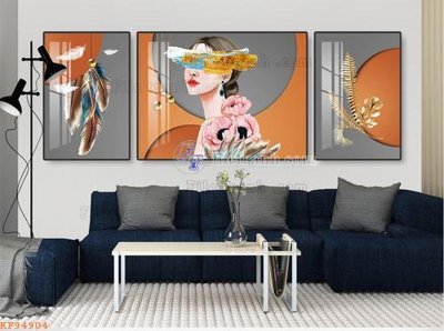 Tải về file gốc File tranh hiện đại pha lê gương KF94904 (chuẩn in ấn)