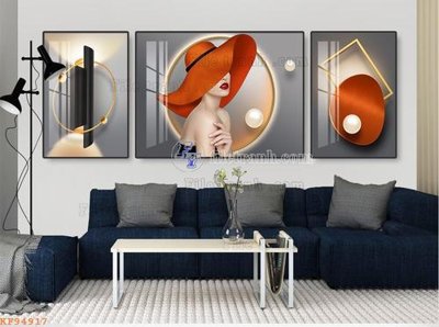 Tệp tin gốc File tranh hiện đại pha lê gương KF94917 (dùng cho in) File tranh hiện đại pha lê gương KF94917