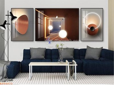 Download file ảnh gốc File tranh hiện đại pha lê gương KF94972 để in ấn