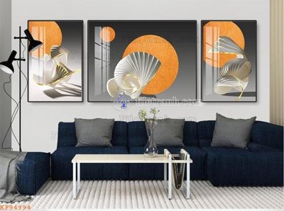 File tranh File tranh hiện đại pha lê gương KF94994 (file gốc) chuẩn màu in