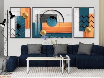 File gốc File tranh hiện đại pha lê gương KF94996 (cho in ấn) độc quyền