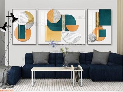 File gốc File tranh hiện đại pha lê gương KF94998 (in mica) trang trí