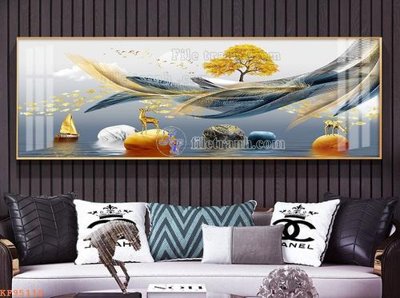 Mua file ảnh gốc File tranh hiện đại pha lê gương KF95118 (chất lượng cao)