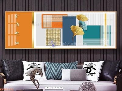 File in trần File tranh hiện đại pha lê gương KF95133 (bản gốc) hoa văn