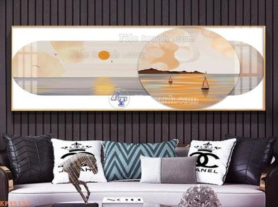 File PSD in ấn File tranh hiện đại pha lê gương KF95139 (chất lượng cao)