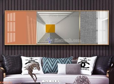 Tải file gốc in lụa File tranh hiện đại pha lê gương KF95181 siêu nét
