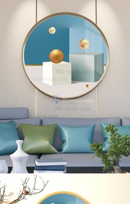 Tải file PSD File tranh hiện đại pha lê gương KF95320 (nguyên layer) để in