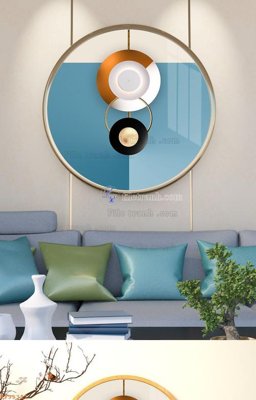 File gốc File tranh hiện đại pha lê gương KF95321 (trang trí) phòng trẻ em