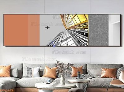 File gốc File tranh hiện đại pha lê gương KF95374 (thiết kế) độc quyền