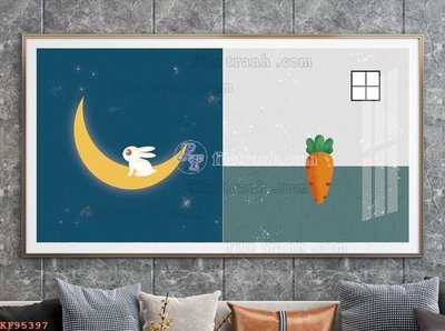 Chi tiết file gốc File tranh hiện đại pha lê gương KF95397 (cho in tráng gương)