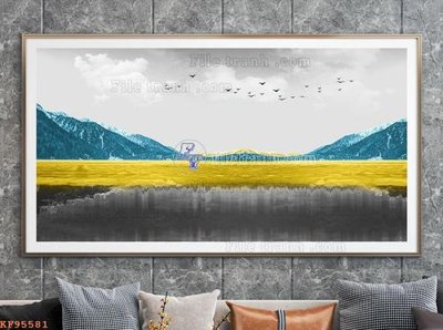 File ảnh File tranh hiện đại pha lê gương KF95581 (gốc) in standee