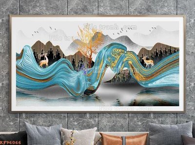 File tranh File tranh hiện đại pha lê gương KF96066 (gốc) chủ đề trẻ em