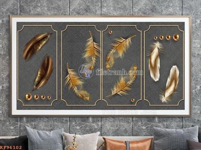 File gốc File tranh hiện đại pha lê gương KF96102 (dành cho quảng cáo)