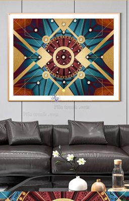 Tải file File tranh hiện đại pha lê gương KF96157 (ảnh gốc) file TIFF