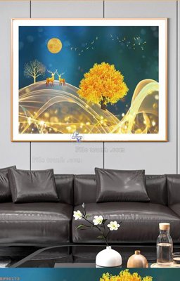 Tải file File tranh hiện đại pha lê gương KF96172 (ảnh gốc) in gạch 3D