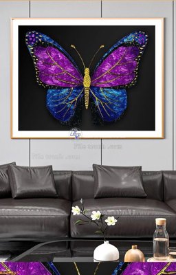 Tệp tin gốc File tranh hiện đại pha lê gương KF96245 (dùng cho in) File tranh hiện đại pha lê gương KF96245