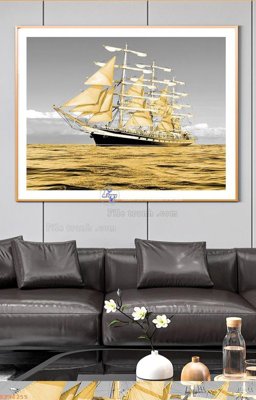 File tranh File tranh hiện đại pha lê gương KF96255 (gốc) chủ đề con người