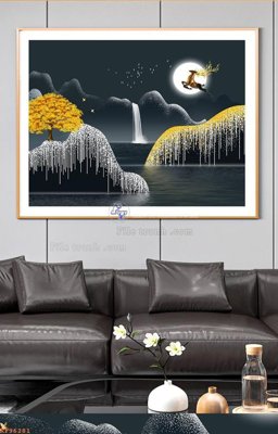 Tải về file tranh gốc File tranh hiện đại pha lê gương KF96281 (để in quảng cáo)