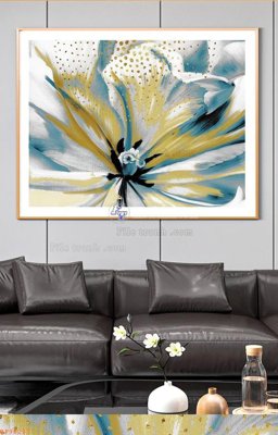 Tải file gốc in lụa File tranh hiện đại pha lê gương KF96297 siêu nét