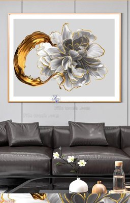 File PSD File tranh hiện đại pha lê gương KF96314 (gốc) nhiều lớp (multi-layer)