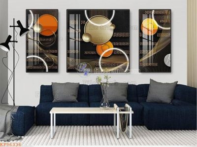 Tải file tranh gốc File tranh hiện đại pha lê gương KF96336 chất lượng cao