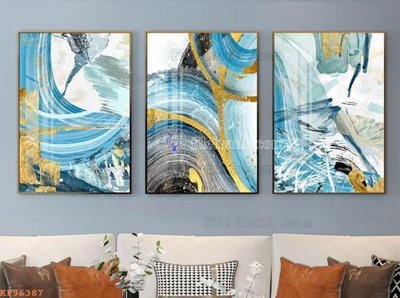 File gốc File tranh hiện đại pha lê gương KF96387 (ảnh rõ nét) để in