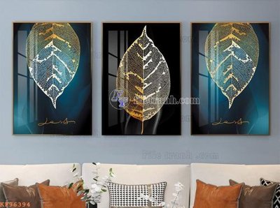 Hình ảnh file gốc File tranh hiện đại pha lê gương KF96394 cho in UV