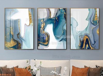 File in ấn File tranh hiện đại pha lê gương KF96416 (bản gốc) từ file gốc