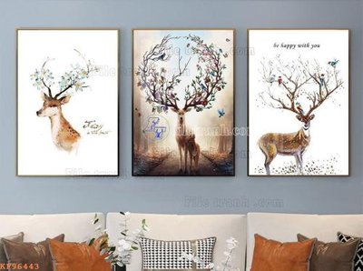 Mua file gốc File tranh hiện đại pha lê gương KF96443 (in ấn) tại Filetranh.com