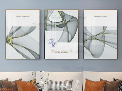 Tải file tranh gốc File tranh hiện đại pha lê gương KF96450 chất lượng cao