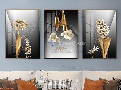 File gốc File tranh hiện đại pha lê gương KF96466 (ảnh chi tiết) để in trần