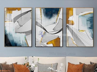 Ảnh gốc File tranh hiện đại pha lê gương KF96471 (siêu chi tiết) để in ấn