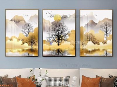 File in trần File tranh hiện đại pha lê gương KF96472 (file gốc) chủ đề vũ trụ