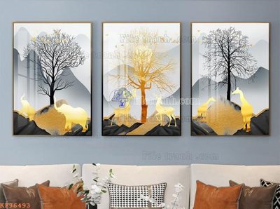 File tranh File tranh hiện đại pha lê gương KF96493 (ảnh gốc) cho in ấn kỹ thuật số