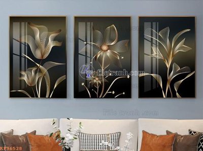 File gốc File tranh hiện đại pha lê gương KF96528 (in mica) cắt laser