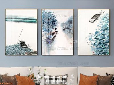 File PSD File tranh hiện đại pha lê gương KF96530 (bản gốc) cho nhà in