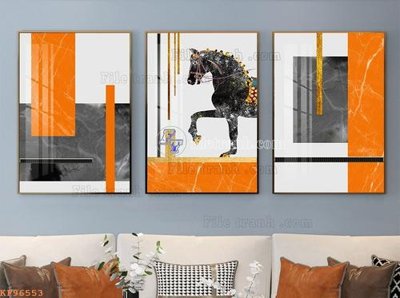 File ảnh File tranh hiện đại pha lê gương KF96553 (gốc) dùng in Pano